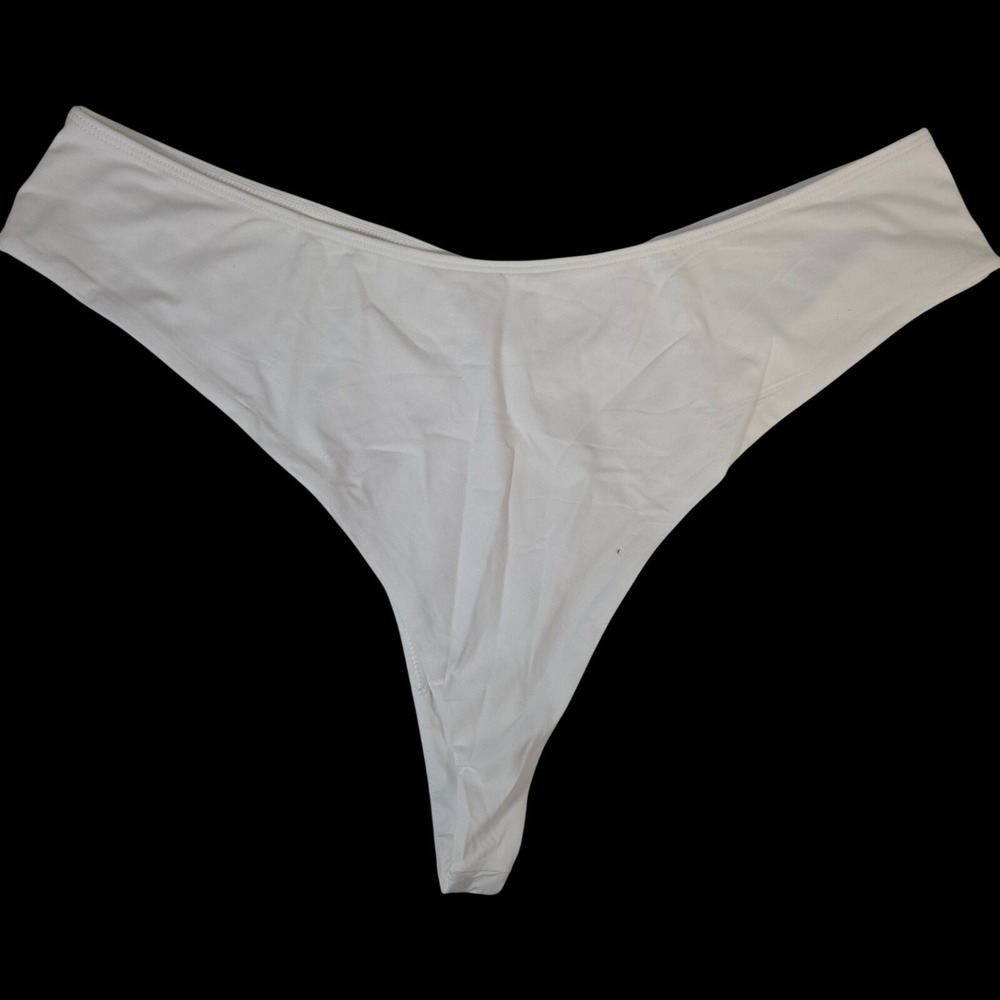 Avidlove White High Cut Bikini Bottom XXL Swimwear Classic Quick Dry